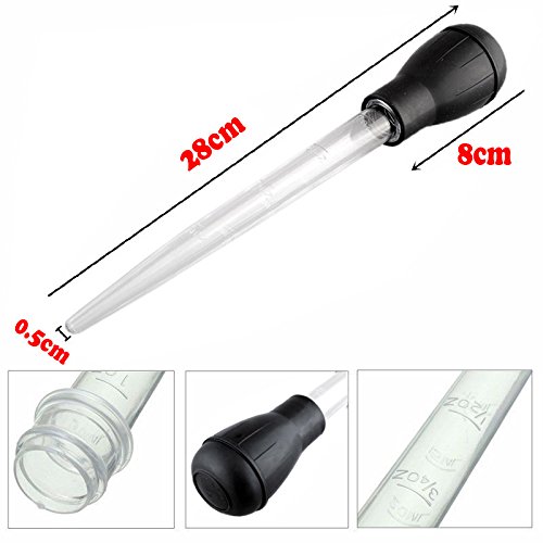 Amison Turkey Poultry Meat BBQ Baster Syringe Tube Pump 30ml - Perfect for Grilling, Roasting, and Marinating Chicken, Turkey, and Other Meats