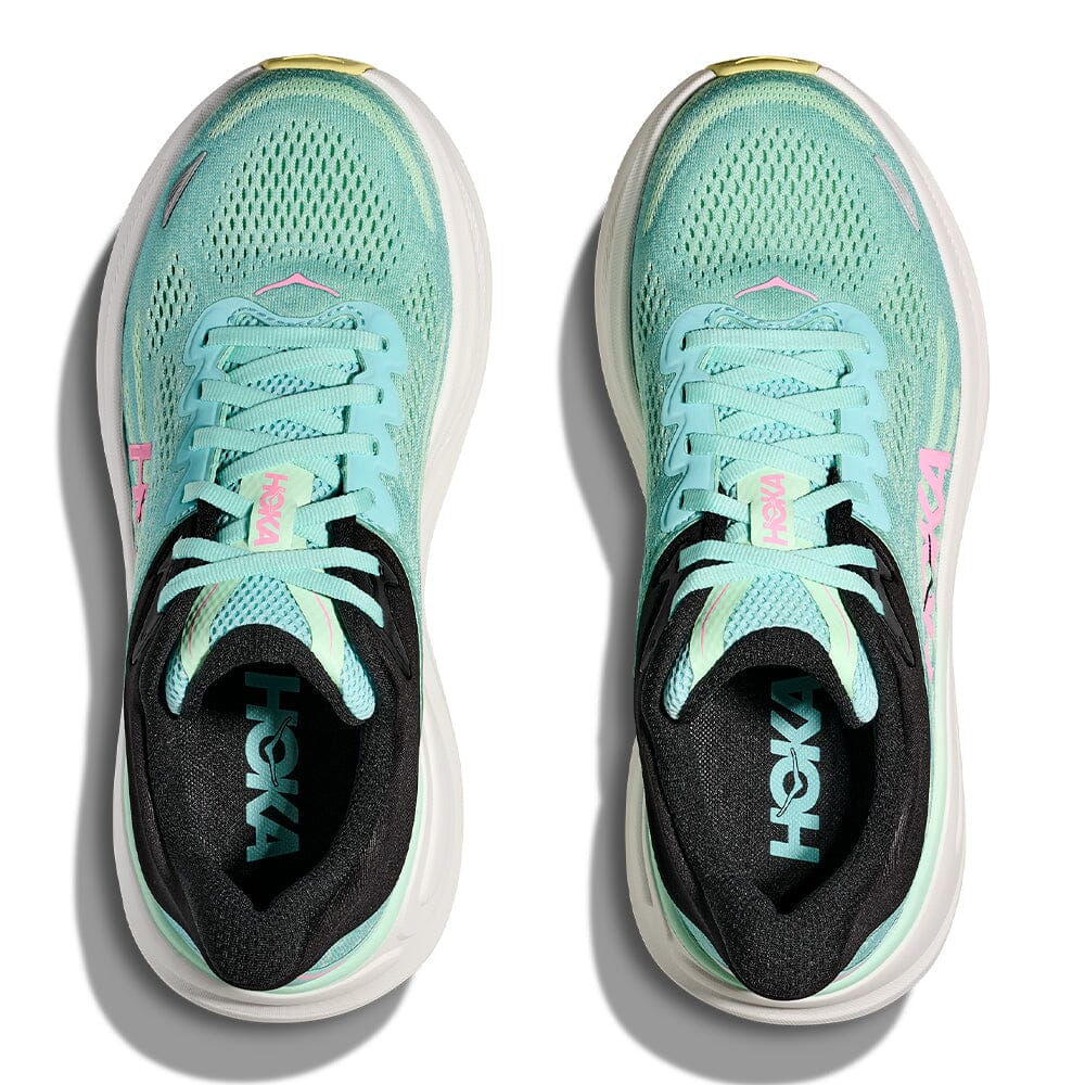 Hoka Women's Bondi 9 Running Shoes - Cushioned Road Running Sneakers for Women with Maximum Support & Comfort | Perfect for Long Distance Running, Jogging, and Daily Workouts