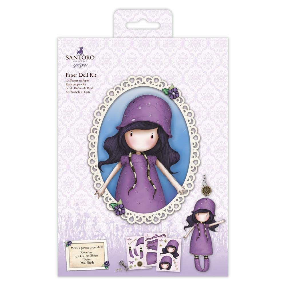Santoro Rainy Daze Paper Doll Kit - Creative Play for Kids
