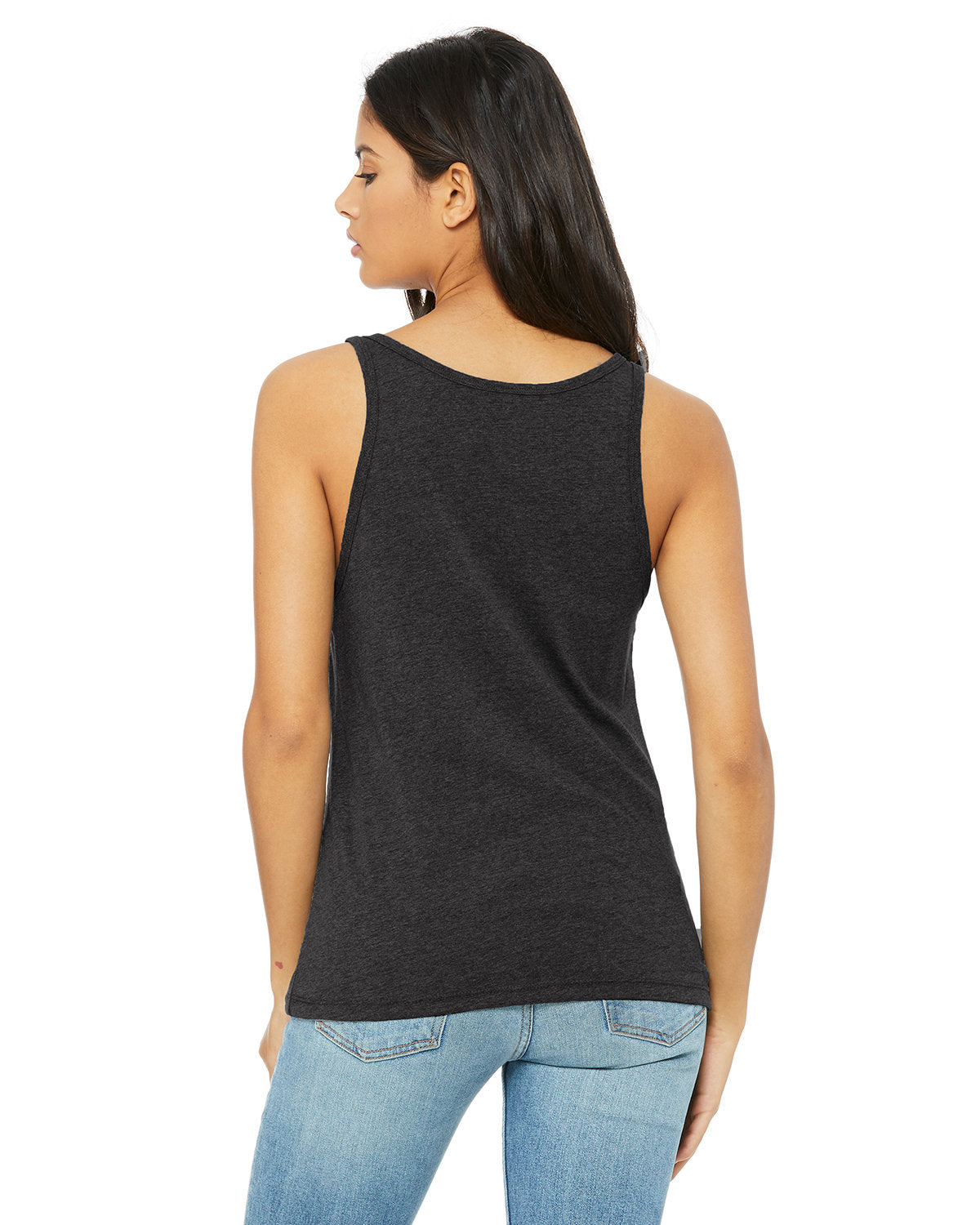 Bella + Canvas 6488 Women's Relaxed Fit Jersey Tank Top - Soft Breathable Casual Wear for Summer, Gym, Yoga & Everyday Comfort