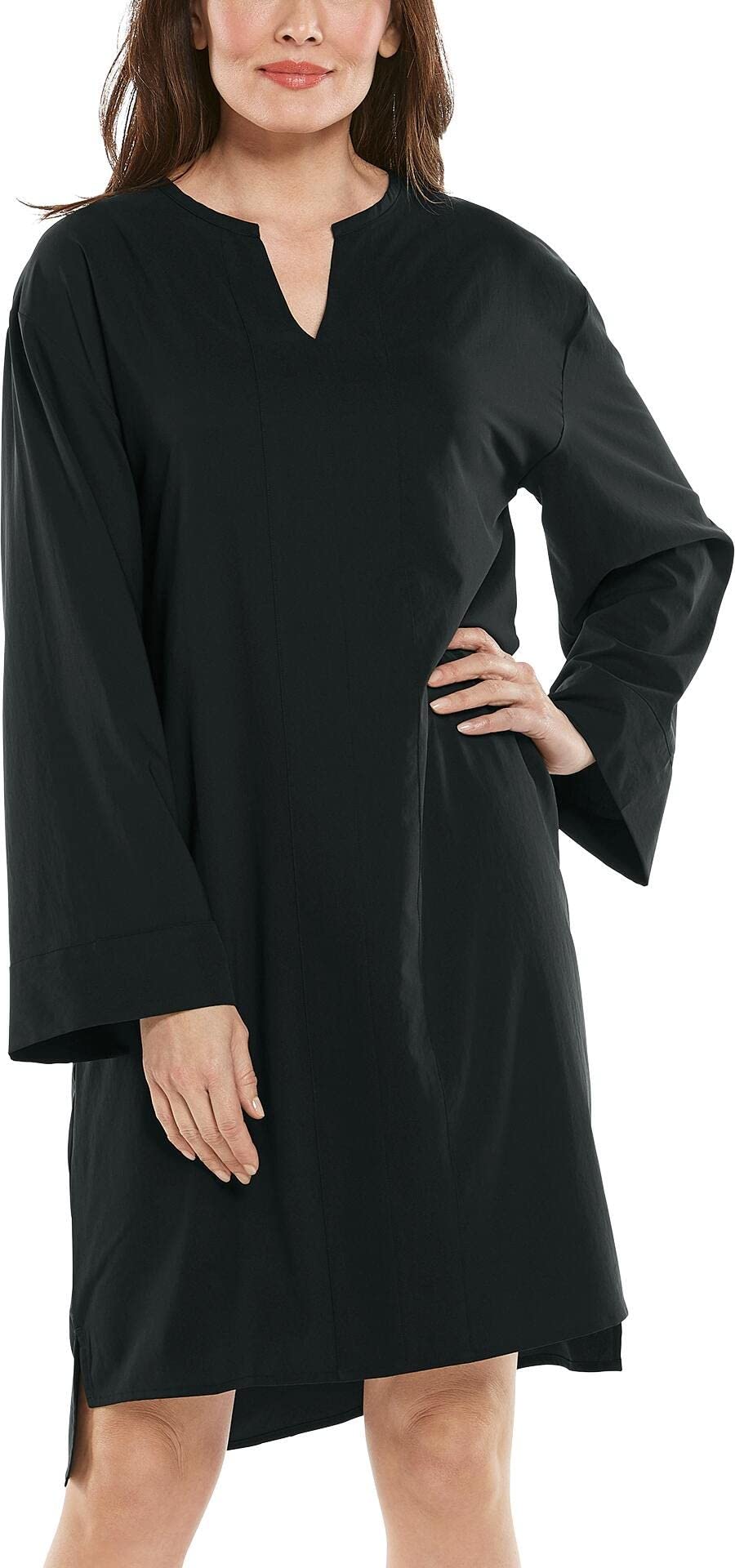 Coolibar UPF 50+ Women's Calvada Cover-Up Dress - Sun Protective Beachwear for Swimming, Vacation & Summer Outfits