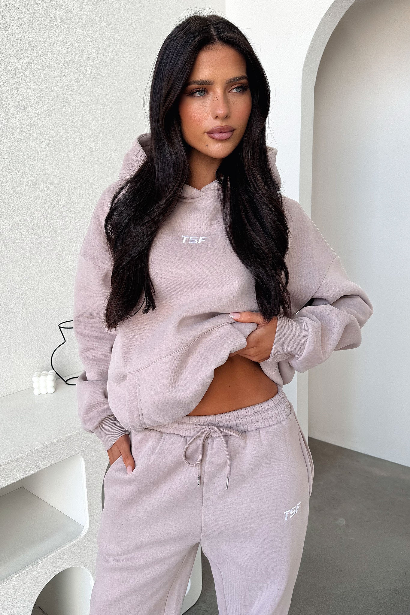 Kaztek Mocha Hoodie for Men & Women - Soft Fleece Pullover with Kangaroo Pocket - Perfect for Casual Wear, Outdoor Activities & Lounge