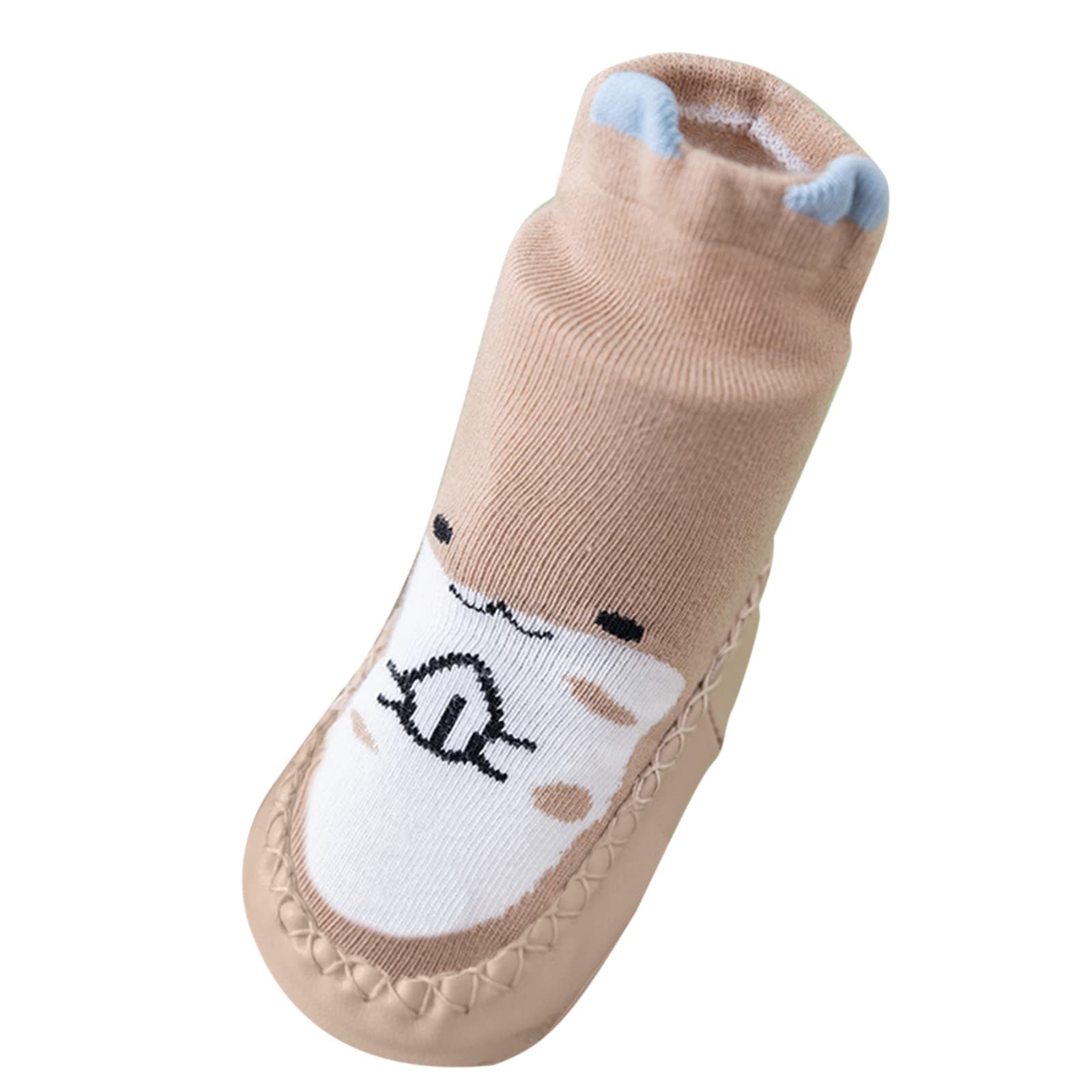 Non-Slip Baby Girl Socks with Adorable Bows - Anti-Skid Floor Grip Shoes for Newborns & Infants | Perfect for Crawling, First Steps & Indoor Playtime