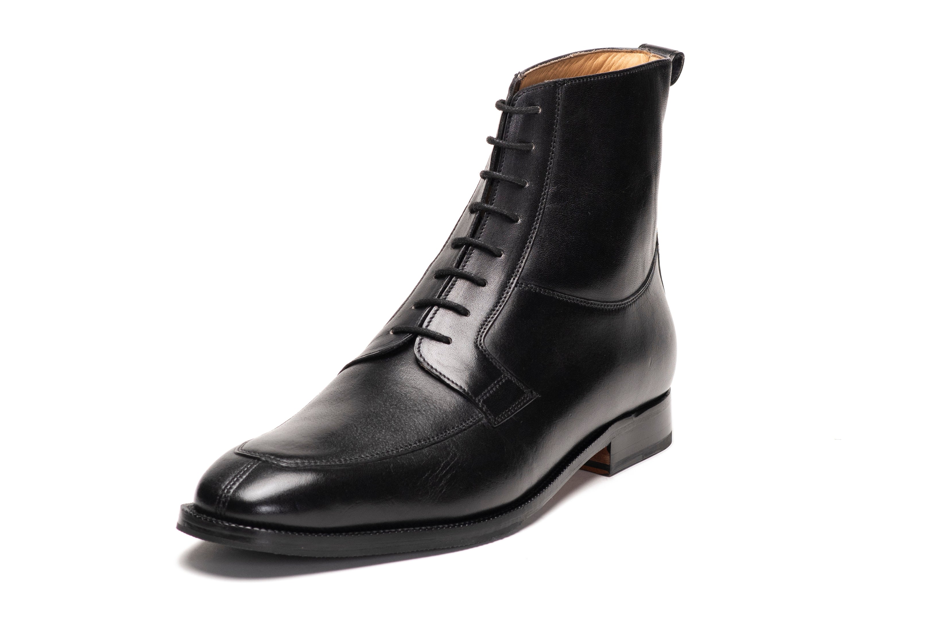 Stylish Black Derby Boots for Women - Comfortable & Durable Apron Derby Boots for Work, Casual Wear & Outdoor Activities