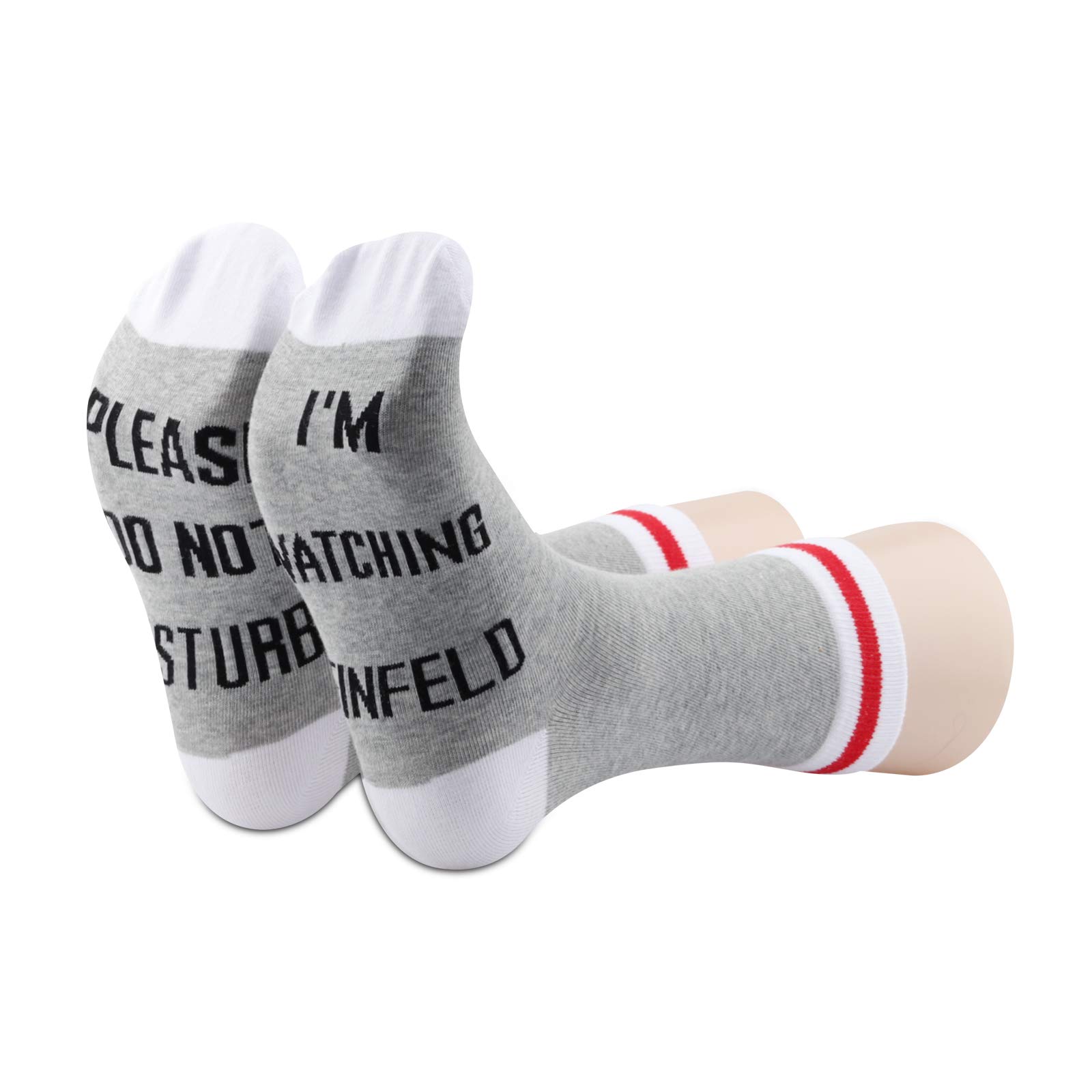 GJTIM 2-Pack Classic TV Show Themed Novelty Socks - Perfect Gift for TV Lovers & Best Friends - Great for Cosplay, Gag Gifts & Everyday Wear