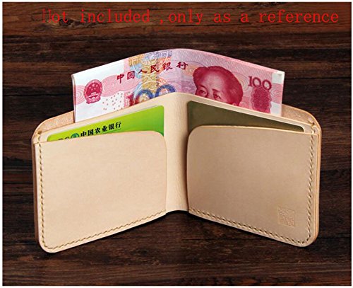 Premium Acrylic & Leather Wallet Templates Set (3-Piece) - DIY Wallet Making, Crafting, Leatherworking for Men & Women - Perfect for Gifts, Fashion Accessories & Handmade Projects