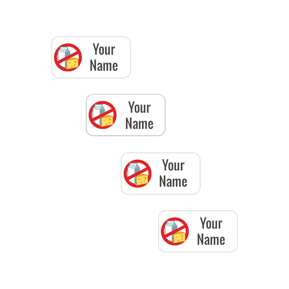 Peel & Stick Waterproof Clothing Name Labels - 112 Durable Personalized Stickers for Kids, Allergy Safe, No Dairy Design - Perfect for School, Camp & Daycare Organization