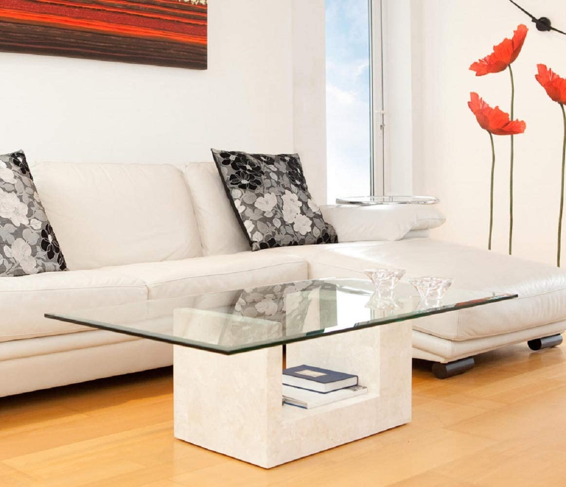 Custom Cut Rectangle Tempered Glass 1/4