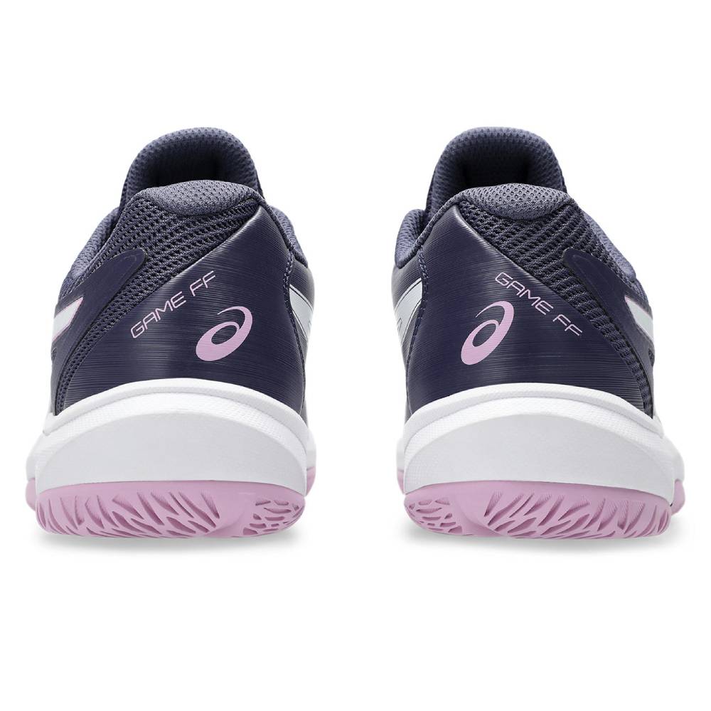 ASICS Game FF Women's Tennis Shoes - Indigo Fog/White - Lightweight Court Shoes for Women with Superior Cushioning & Stability - Perfect for Competitive Tennis Matches & Training Sessions