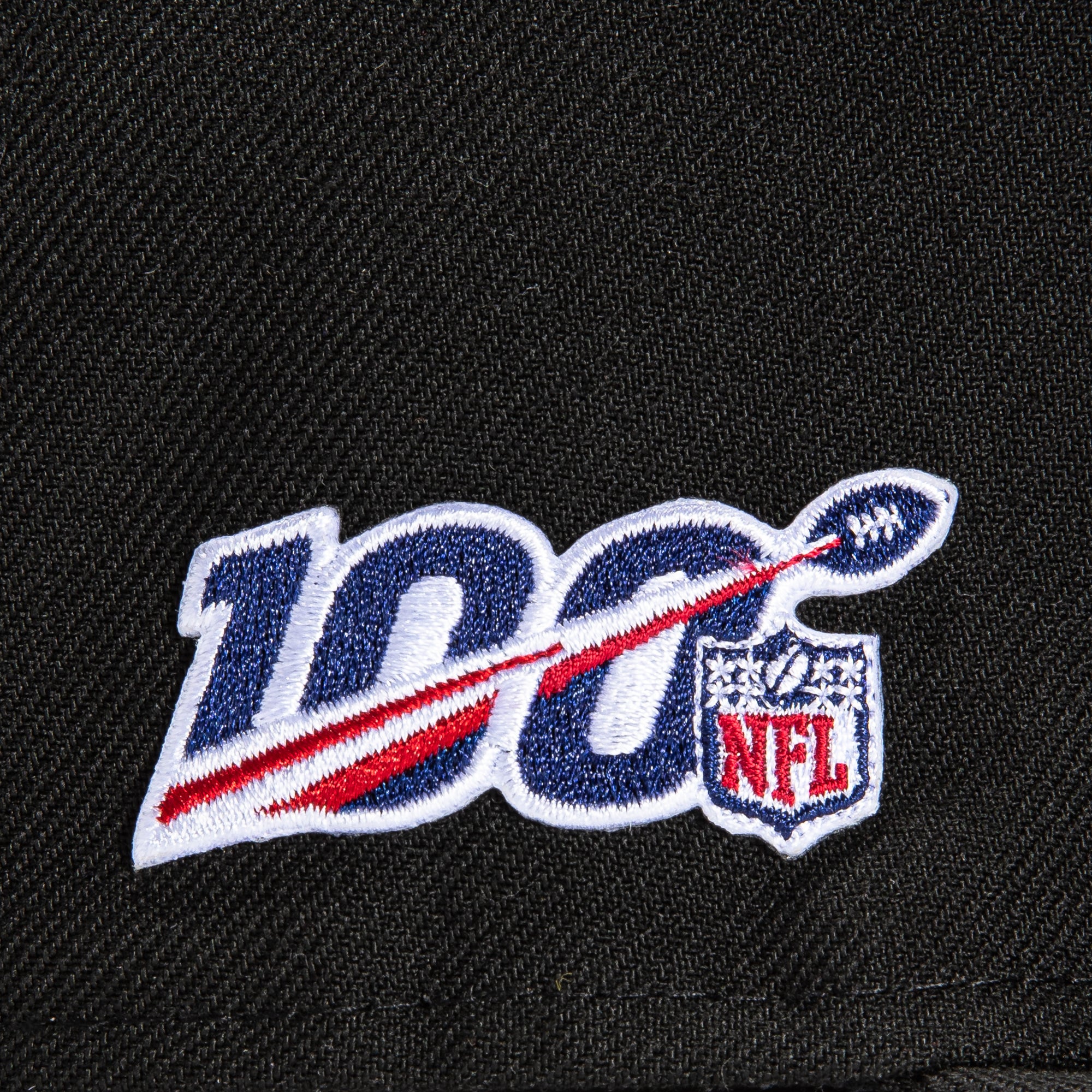 New Era 9Fifty Cleveland Browns 100th Anniversary Patch Snapback Hat - Black & White | NFL Football Fan Gear, Sports Caps for Men & Women, Game Day Accessories