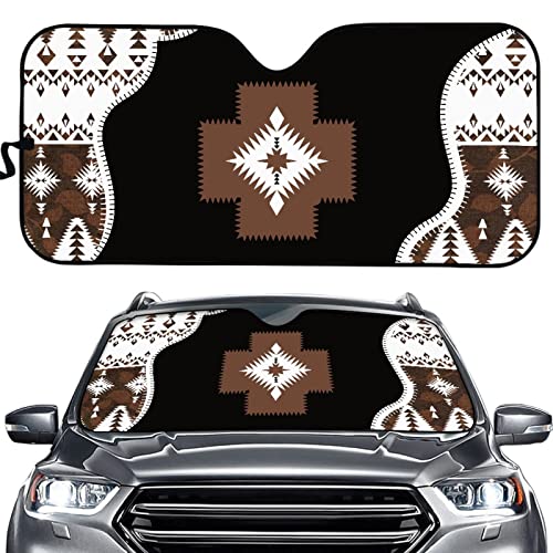 Brown Navajo Print