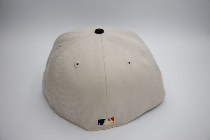 New Era Houston Astros WS05 59Fifty Fitted Cap - Stone/Black - Official MLB Baseball Hat for Men & Women - Perfect for Games, Sports & Casual Wear
