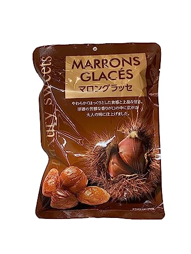 Takuma Marron Glace Candies - Premium Chestnuts in Sugar Syrup, Glazed Sweet Treats - 5.64 Oz (Pack of 10) - Perfect for Holiday Gifts, Dessert Toppings & Gourmet Snacking