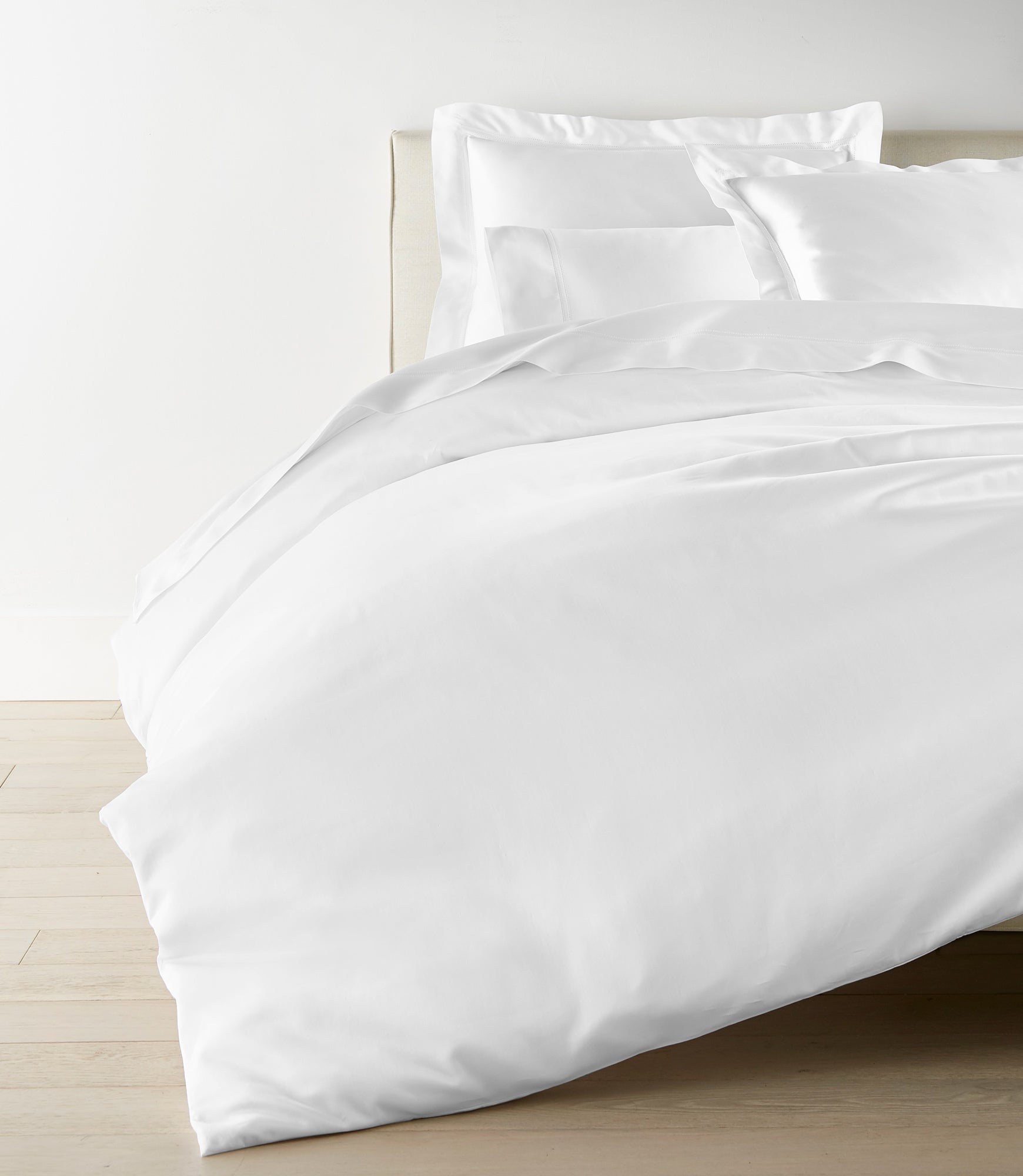 Luxury 100% Cotton Sateen Duvet Cover Set - Soft & Breathable Bedding for All Seasons - Perfect for Master Bedroom, Guest Room & Hotel Decor