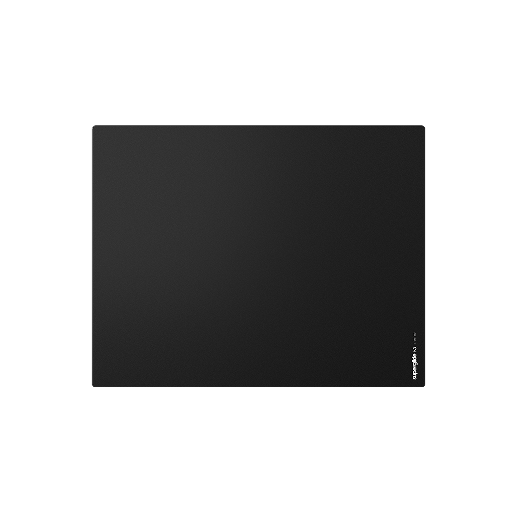 Superglide Glass Mousepad V2 - Ultra Smooth Gaming Mouse Pad for Precision Control - Perfect for FPS, MOBA, and Esports Gaming