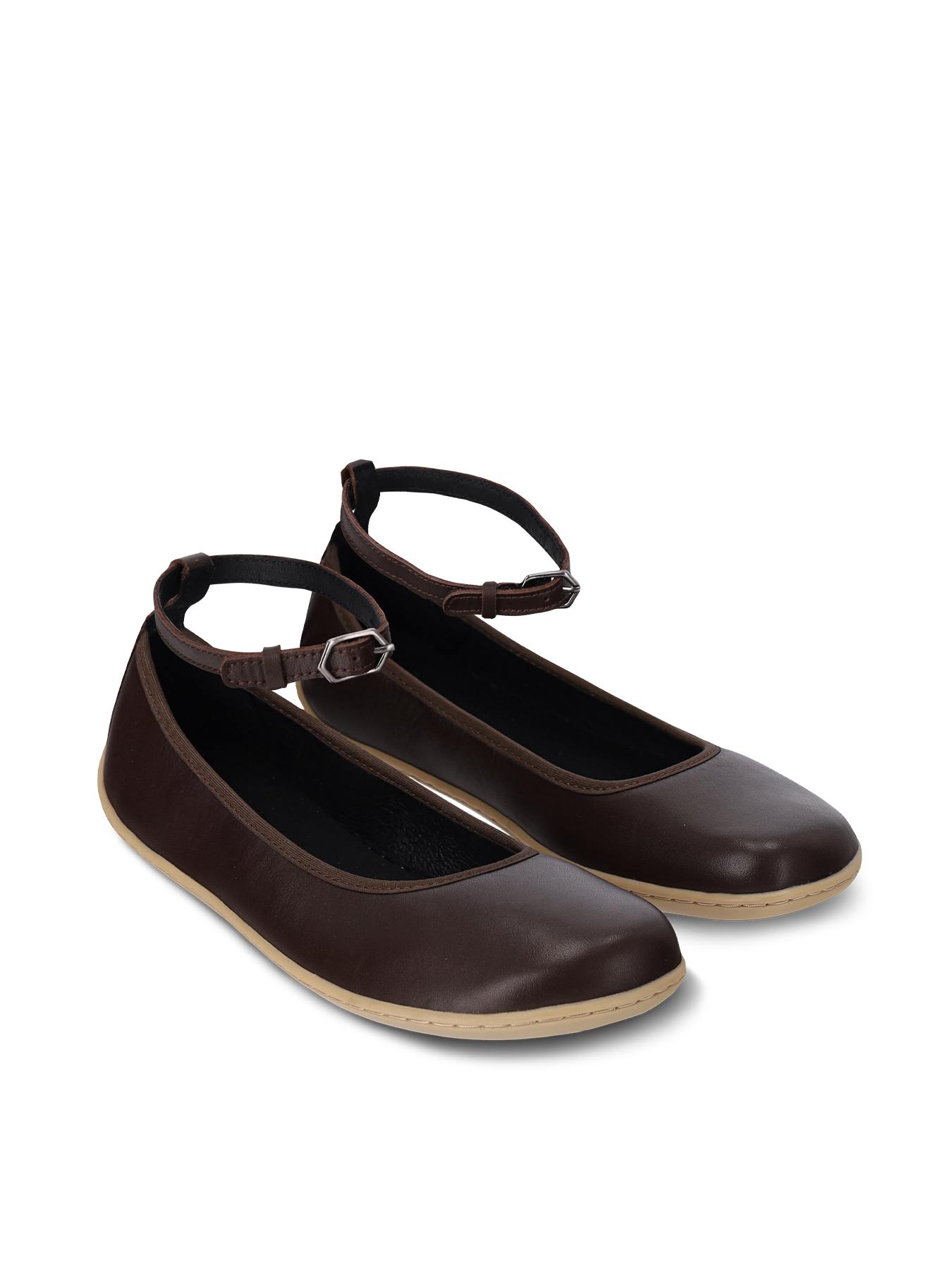Ballet Flats Be Lenka Florence - Dark Brown Women's Comfortable Slip-On Shoes for Work, Travel & Everyday Wear