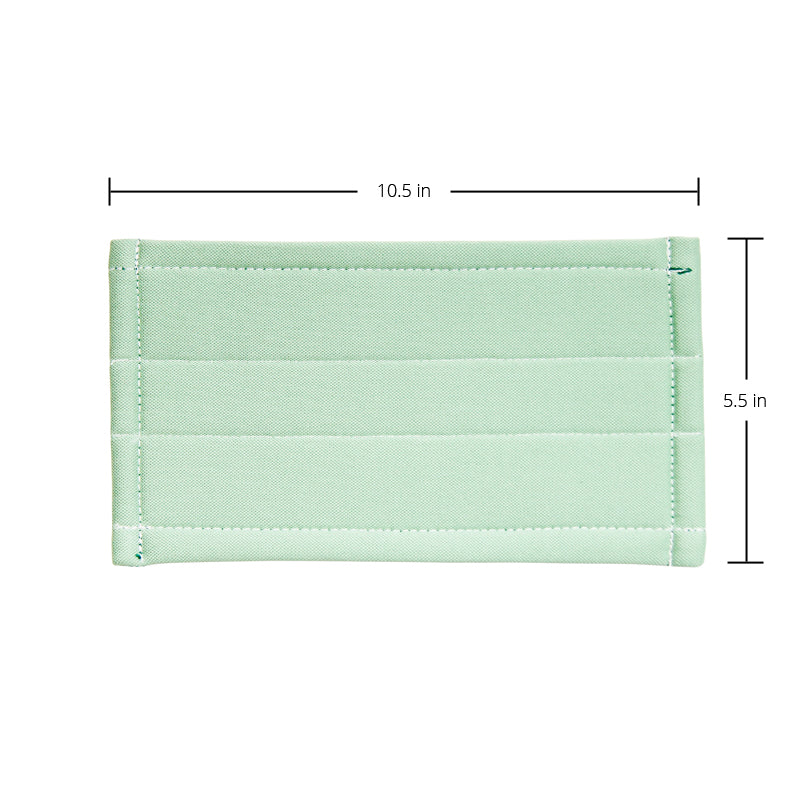 Unger Premium Microfiber Cleaning Pad - Super Absorbent & Lint-Free for Windows, Cars, and Household Surfaces - Pack of 1