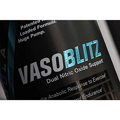 Build Fast Formula Vaso Blitz 465g Fruit Punch - Pre Workout Energy Powder for Muscle Growth & Endurance - Ideal for Gym, Bodybuilding & Athletic Performance