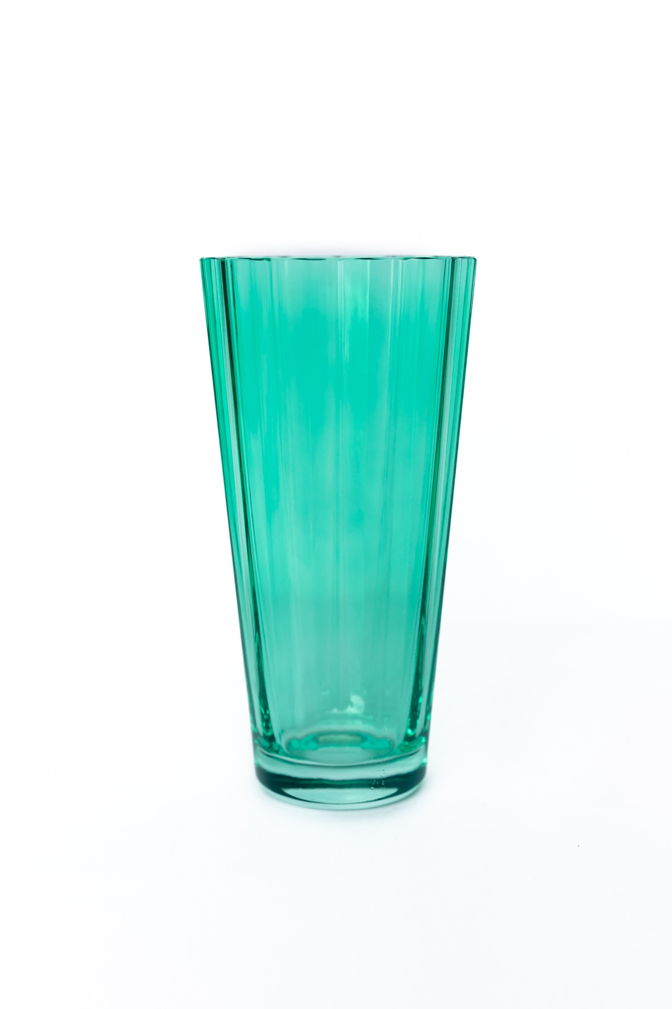 Estelle Colored Sunday Highball Glasses Set of 2 - Kelly Green | Elegant Cocktail Glasses for Margaritas, Mojitos & Party Drinks | Perfect for Home Bars, Dinner Parties & Gifts