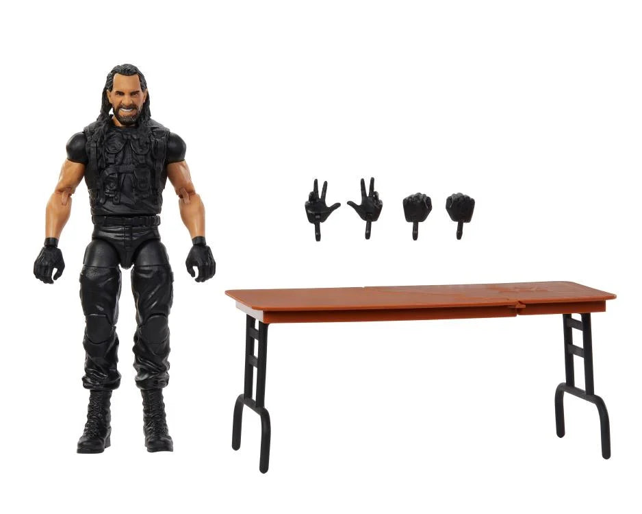 Seth Rollins WWE Elite Collection Greatest Hits 2025 - Authentic Wrestling Action Figure for Collectors & Fans - Perfect for Display, Play & WWE Memorabilia Collections