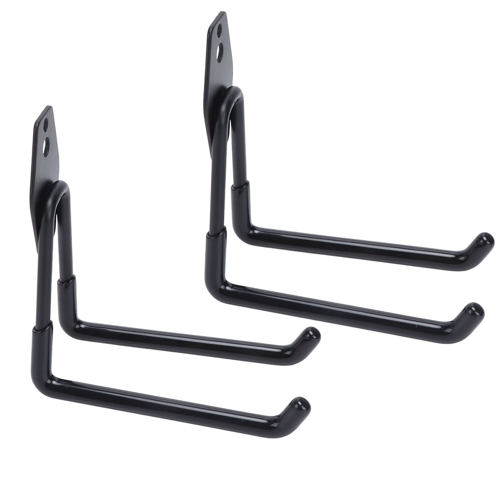 Heavy Duty Garage Wall Hooks 2 Pack - Multipurpose Storage Hangers for Tools, Bikes, Ladders & DIY Equipment | Durable Metal Garage Organizer for Home, Workshop & Shed Organization
