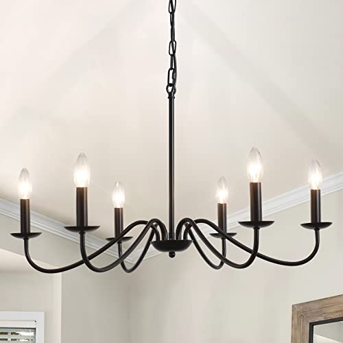 6-light Black