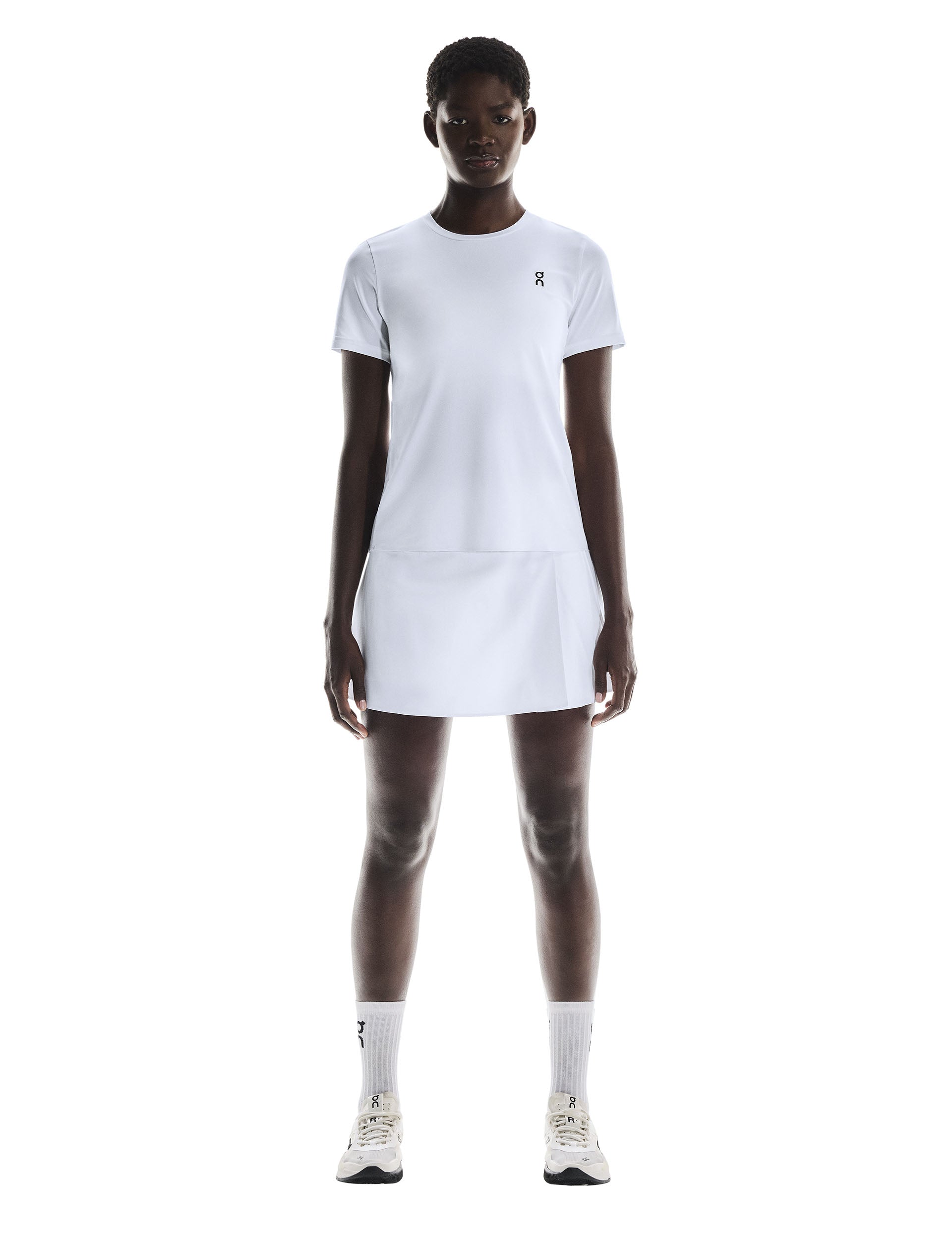 White Pleated Tennis Skirt for Women - Comfortable & Stylish for Court Sports, Workouts, and Casual Wear
