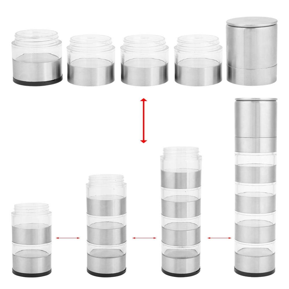 Mini Spice Bottle Jar Set - 12 Pack Transparent Spice Jars with Lids for Herbs, Seasonings & Crafts | Portable Spice Storage Containers for Kitchen, Camping & DIY Projects | Great as Gift Holder