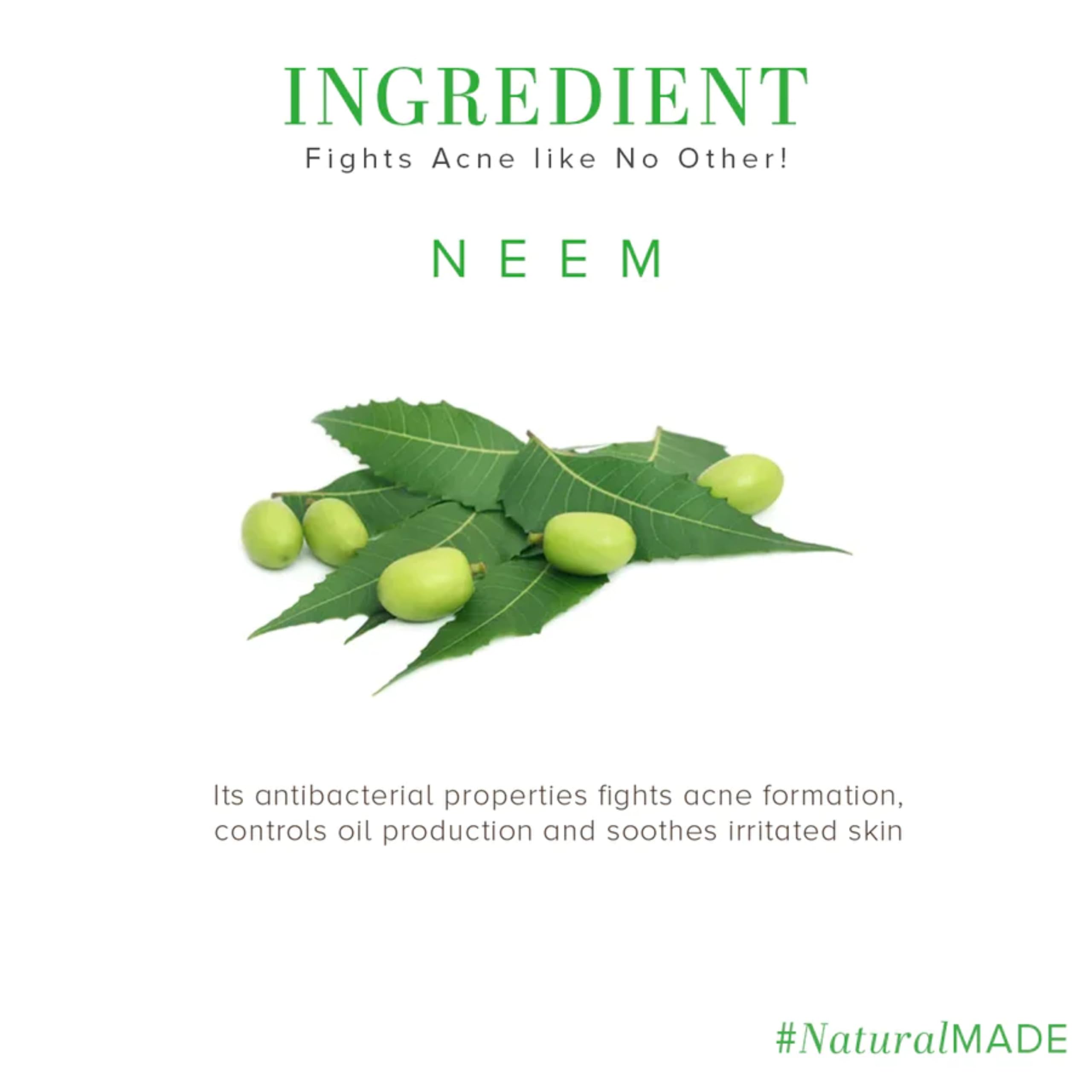 Khadi Natural Ayurvedic Neem Face Wash for Acne Prone Skin - Gentle Anti-Acne Cleanser with Neem Extract | Paraben & Sulphate Free | 210ml (Pack of 2) | Perfect for Daily Skincare Routine & Sensitive Skin Care