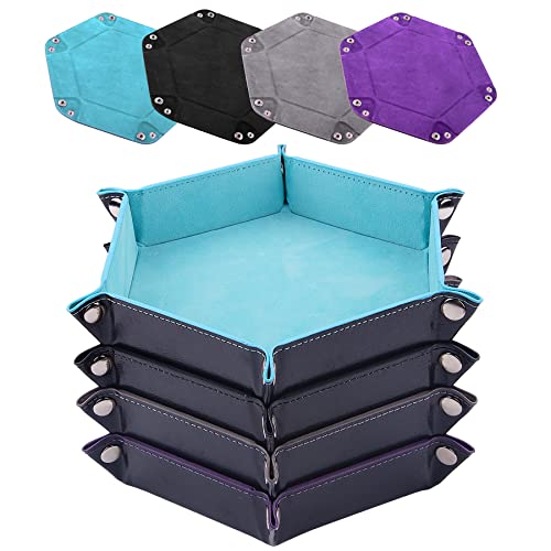 Light Blue, Black, Gray and Violet