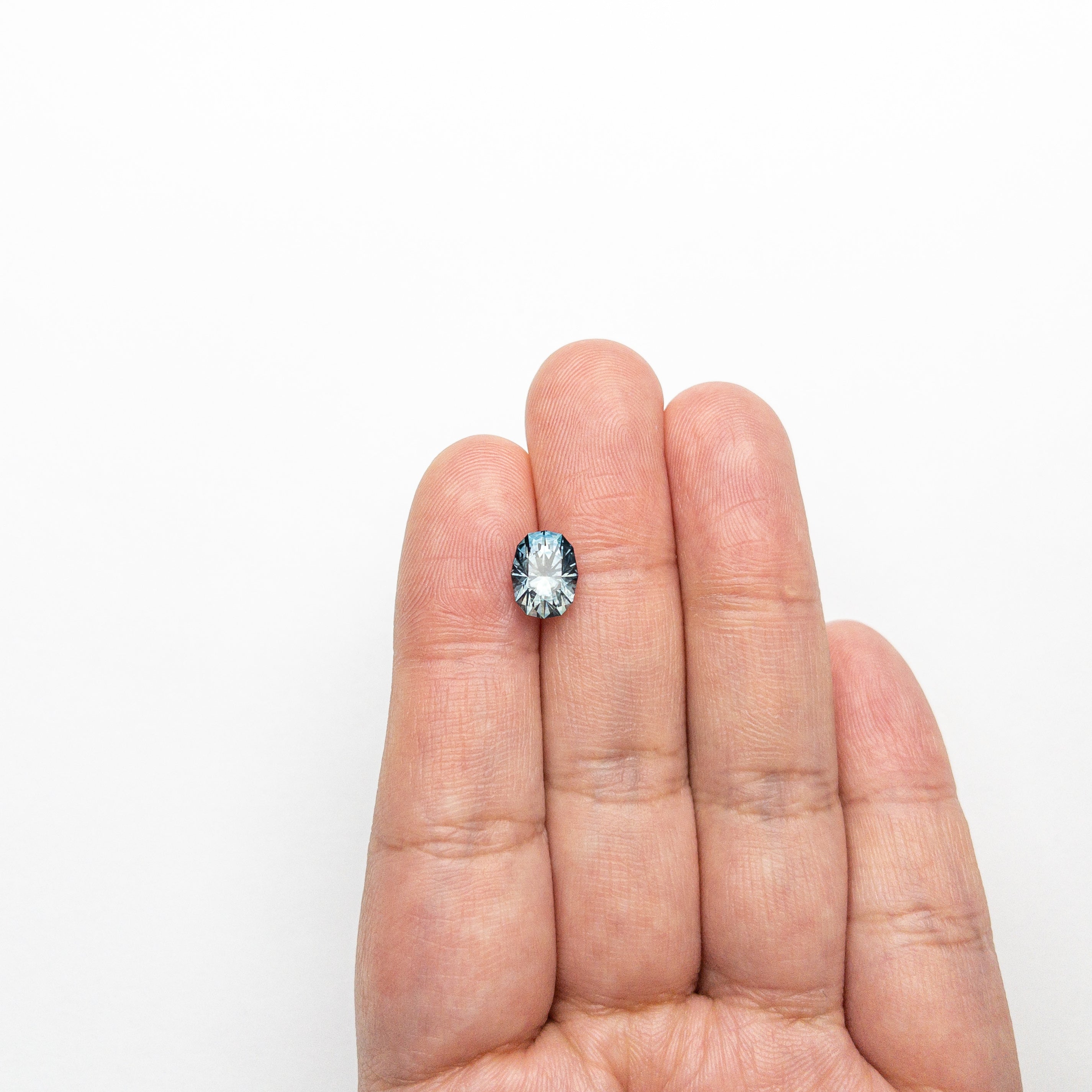 2.70ct Natural Geo Oval Brilliant Blue Sapphire - 9.04x6.90x5.69mm - Premium Loose Gemstone for Engagement Rings & Jewelry Making