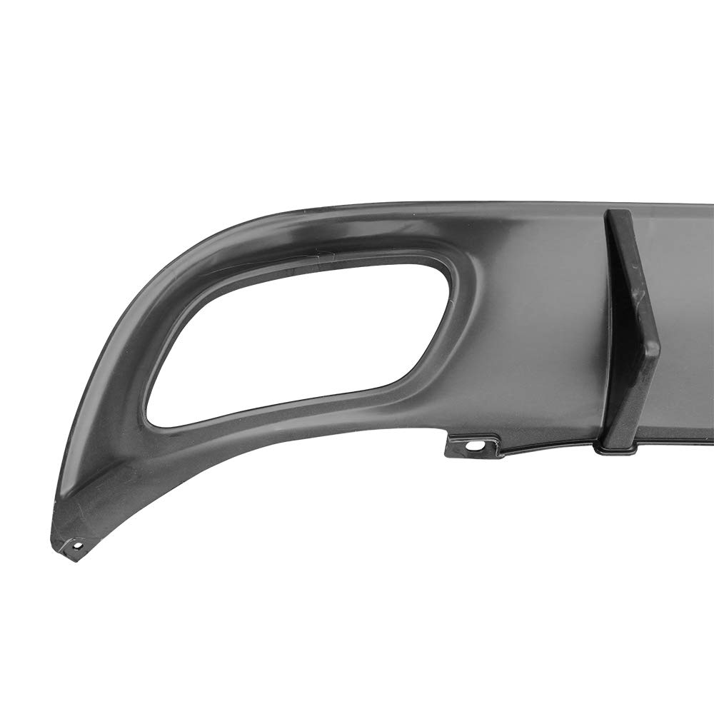 FREEMOTOR802 Rear Diffuser for 2015-2023 Dodge Charger Base & SXT Trims | V2 Style Unpainted Black PP Spoiler | Rear Bumper Upgrade for Enhanced Aerodynamics & Sporty Look