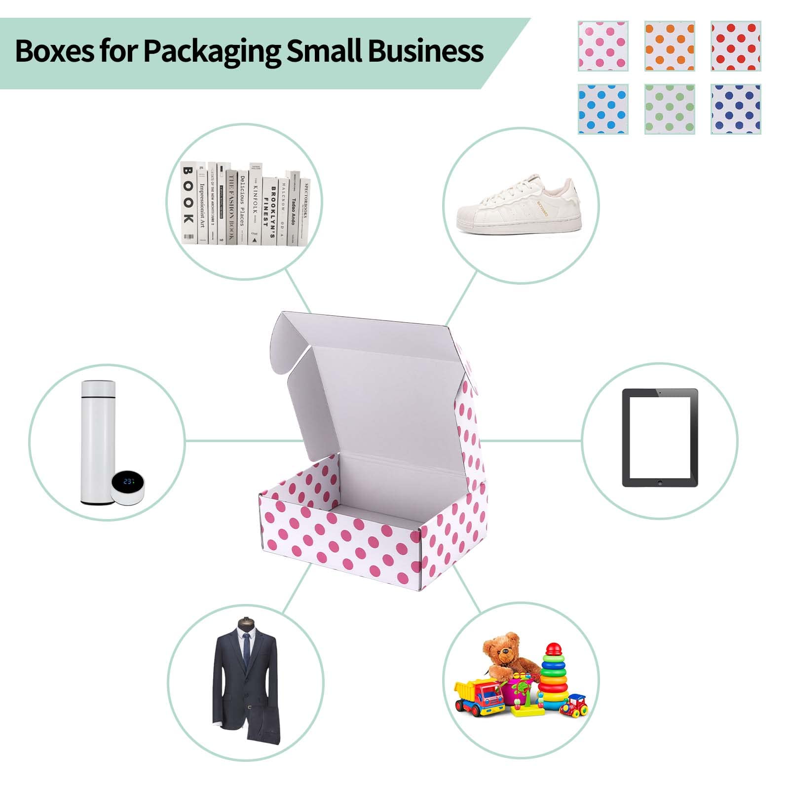 Hoikwo 18-Pack 12x9x4 Inch White Luxury Gift Boxes Bulk - Elegant Empty Gift Boxes with Lids for Mother's Day, Women's Presents & Special Occasions | Decorative Cardboard Shipping Packaging Boxes for Jewelry, Cosmetics & Party Favors
