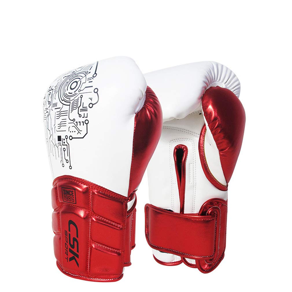 Premium 12Oz Boxing Gloves for Men & Women - Professional Muay Thai, MMA & Sparring Training Gloves - PU Leather Punching Bag Gloves (Black) - Ideal for Kickboxing, Fitness Workouts & Combat Sports Training