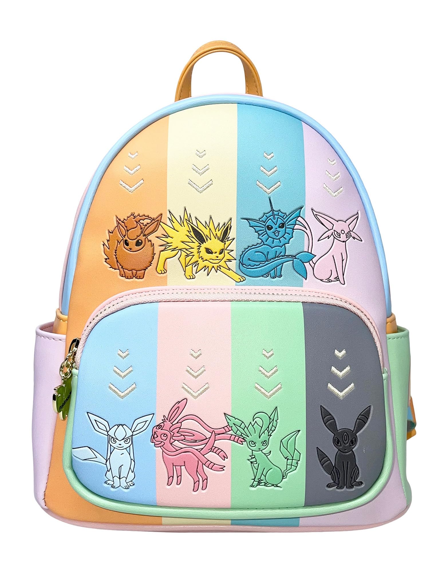 Loungefly Pokemon Eeveelutions Women's Crossbody Bag - Cute Double Strap Shoulder Purse for Daily Use, Travel & Cosplay | Official Licensed Pokemon Merchandise