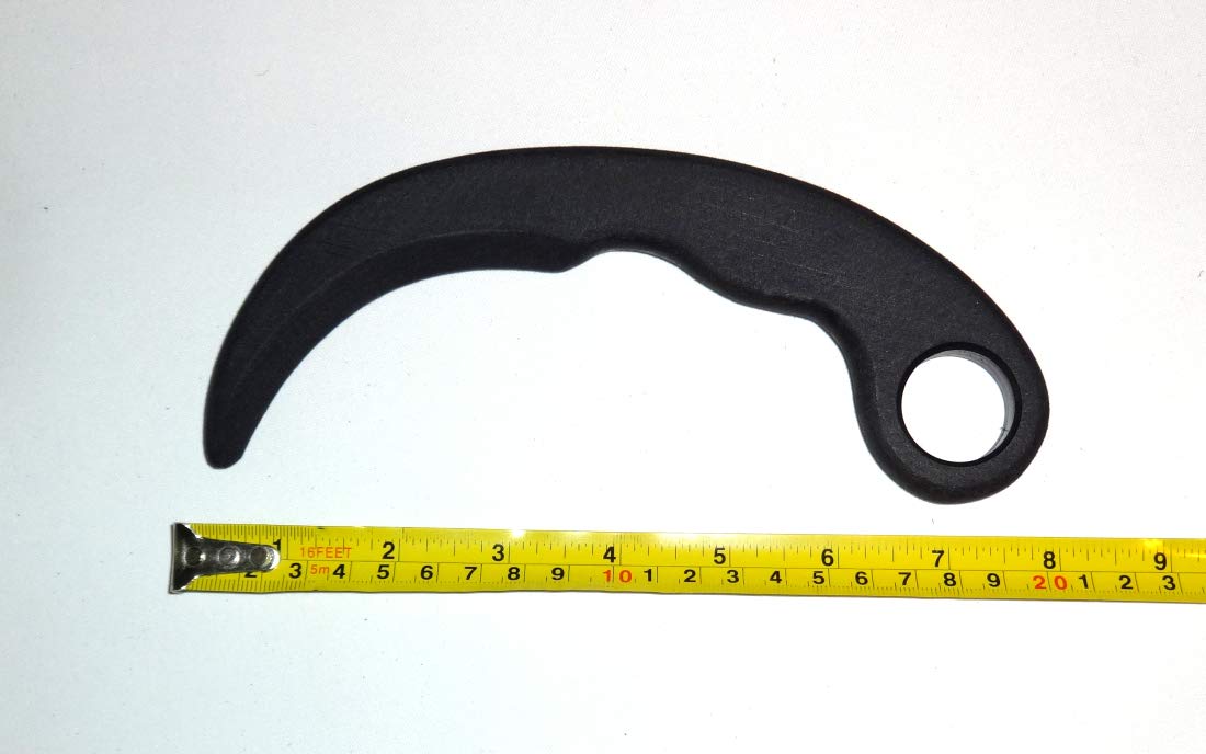 Best Karambit Training Knife - High-Quality Polypropylene FMA Replica for Silat & Karate Practice | Self-Defense & Martial Arts Training Tool