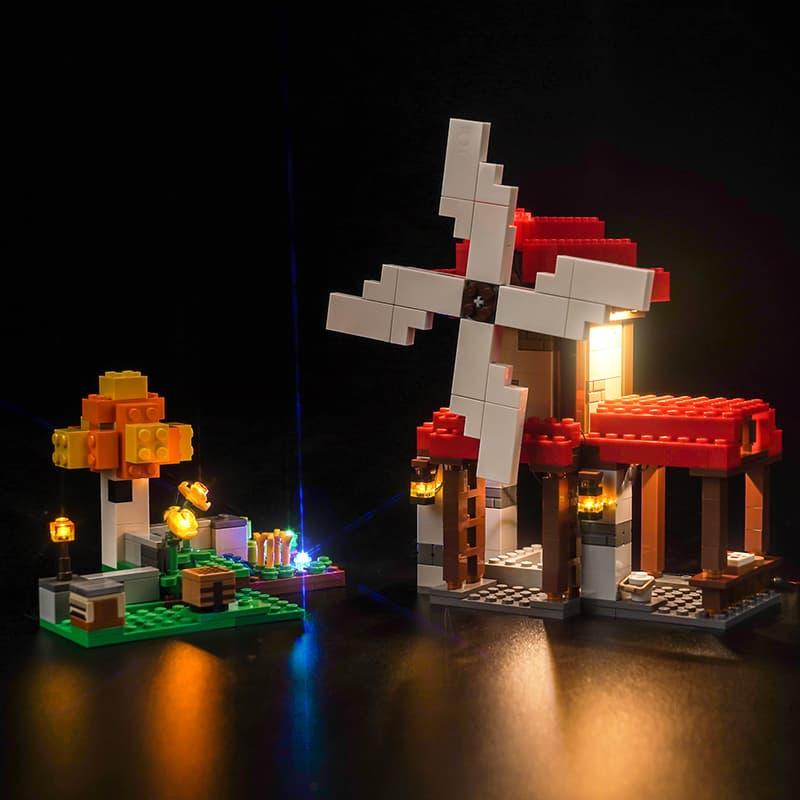 **Best LEGO Minecraft The Windmill Farm 21262 Light Kit - DIY LED Lighting Set for LEGO Builds - Perfect for Home Decoration & Gaming Room Display**