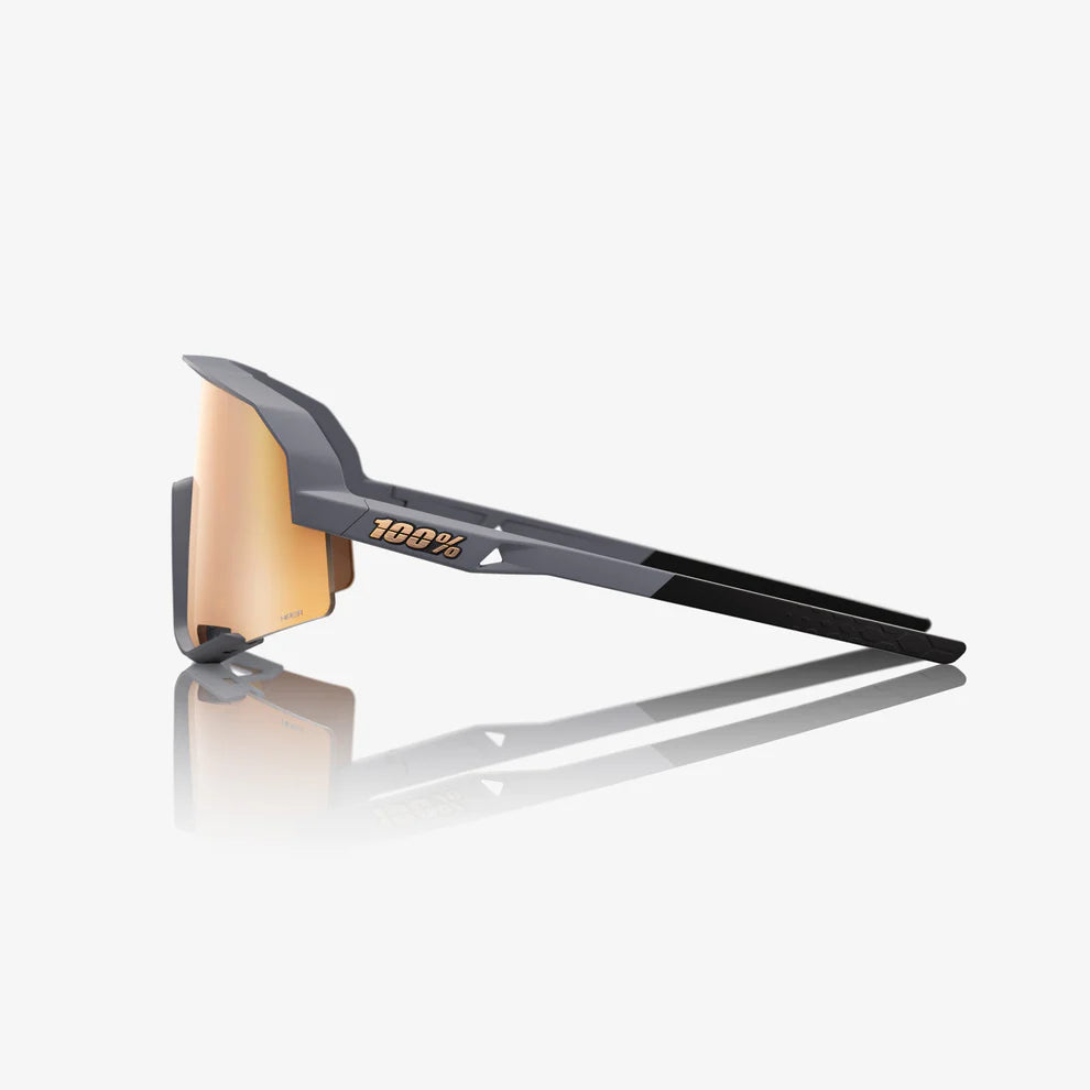 SLENDALE 100% UV Protection Sunglasses - Soft Tact Grey Frame with HiPER Copper Mirror Lens for Driving, Outdoor Sports & Fashion