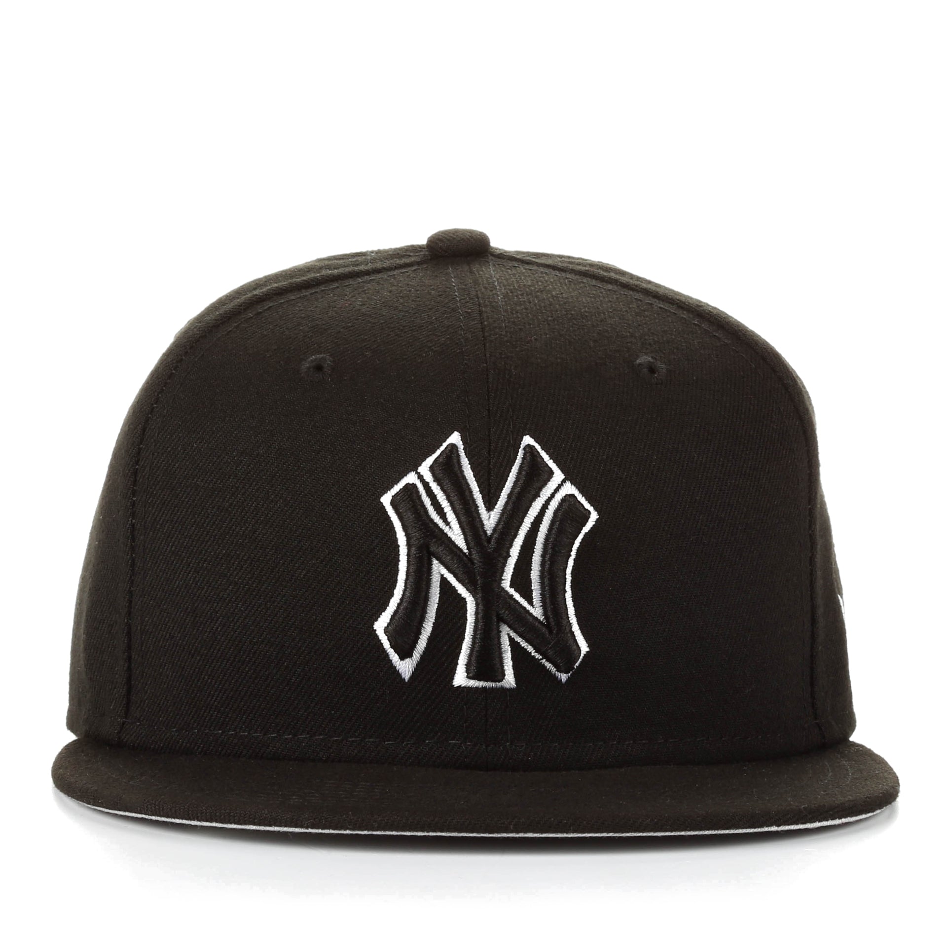 New Era 59Fifty MLB Fitted Baseball Cap - New York Yankees Black Snapback Hat for Men & Women | Perfect for Baseball Games, Streetwear Fashion & Sports Fans
