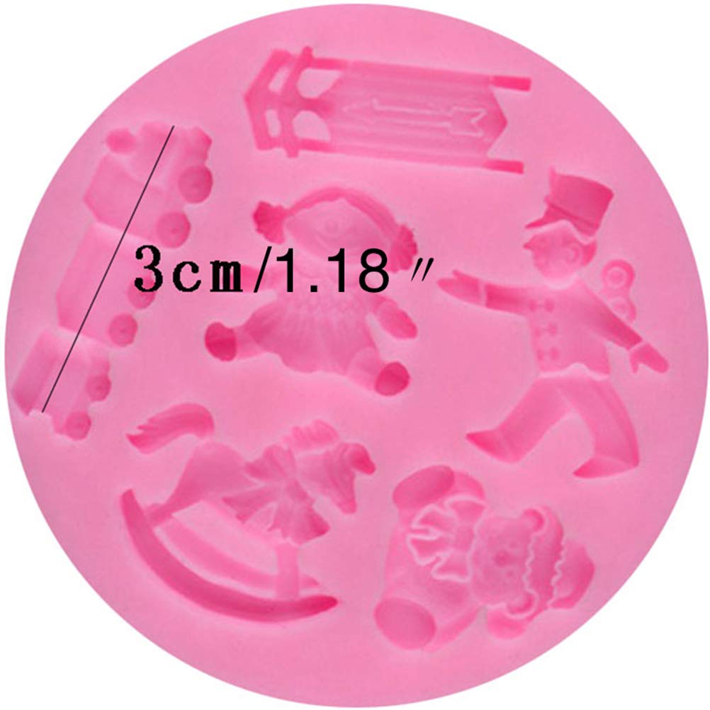 Premium DIY Baking Molds Set - Creative Silicone Cake & Fondant Molds for Home Baking, Wedding Cakes, Cupcake Decorations & Party Desserts