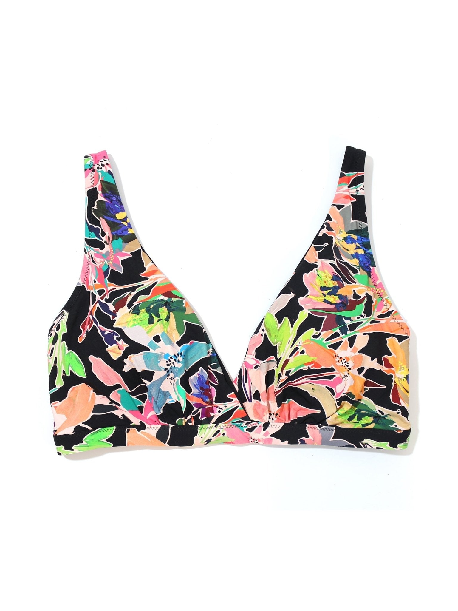 Plunge Swim Top for Women - Sexy Deep V Neck Bikini Top - Perfect for Beach, Pool, and Summer Vacations
