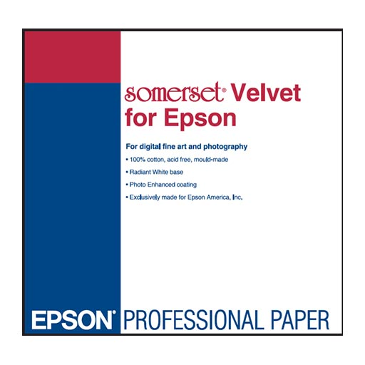 Premium Somerset Velvet Paper for Epson Printers - Ideal for Fine Art Prints, Photography & Professional Presentations