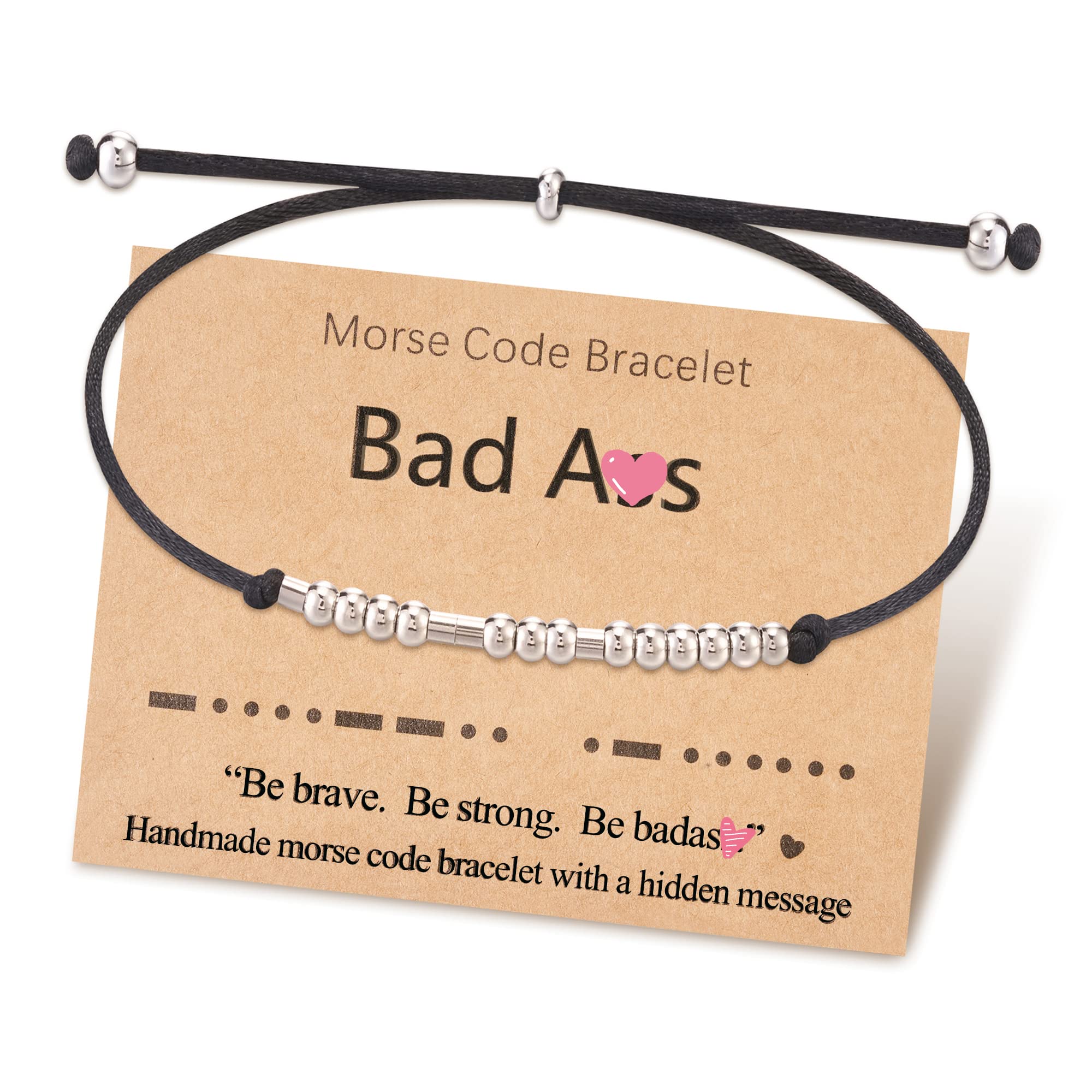 Tarsus Morse Code Bracelets for Women & Men - Unique Jewelry Gifts for Best Friends & Teens - Perfect for Anniversaries, Birthdays & Everyday Wear