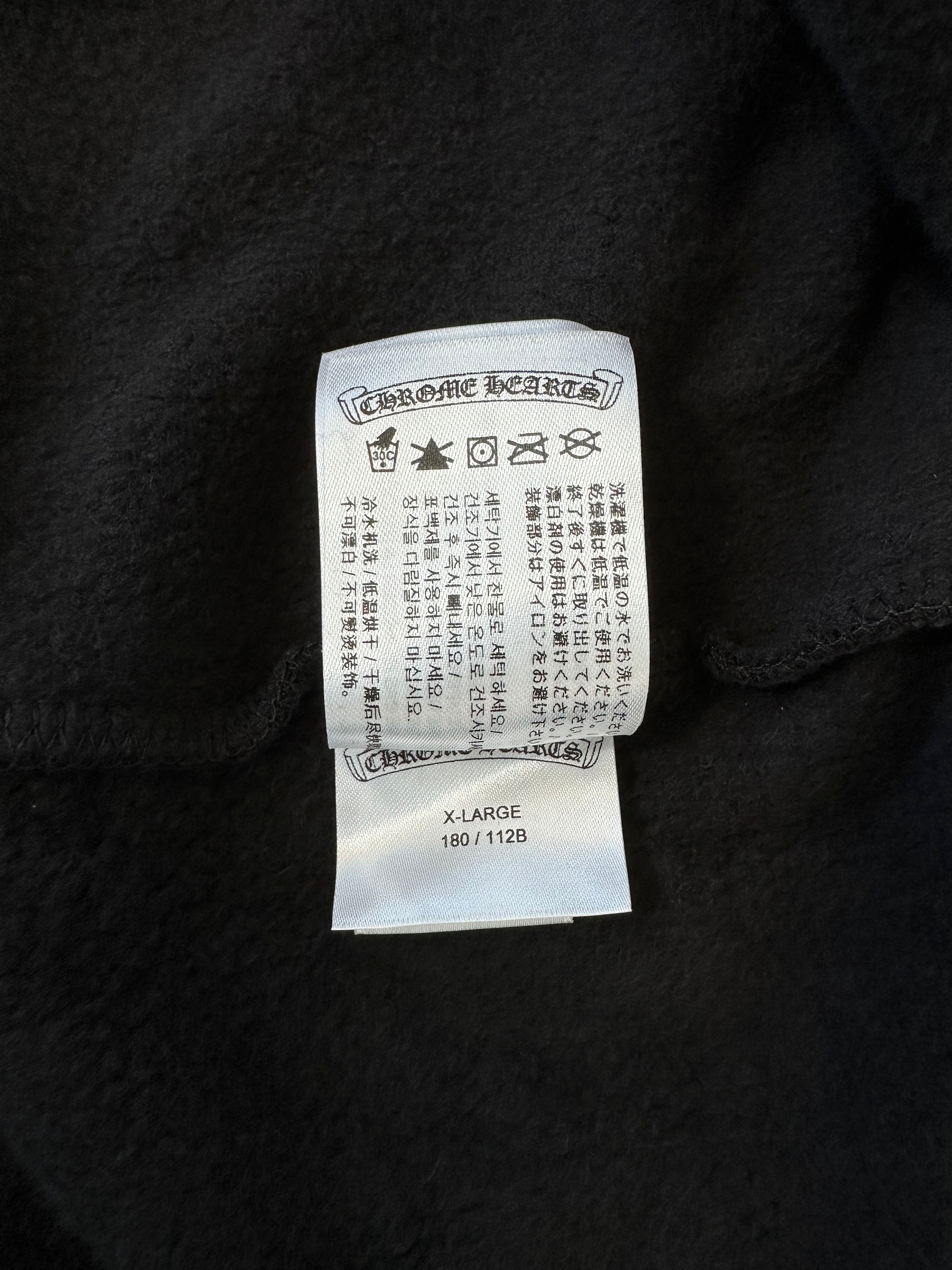 Chrome Hearts Black & White 1988 Script Logo Hoodie - Vintage Streetwear for Men & Women | Perfect for Casual Outfits, Urban Fashion & Hip-Hop Style