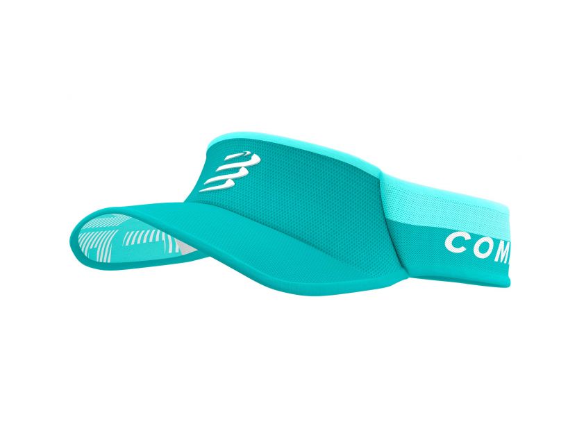 Compressport Unisex Ultralight Running Visor - Breathable Sun Hat for Men & Women | Summer 2021 Collection (CU00066L_517) | Perfect for Jogging, Hiking & Outdoor Sports