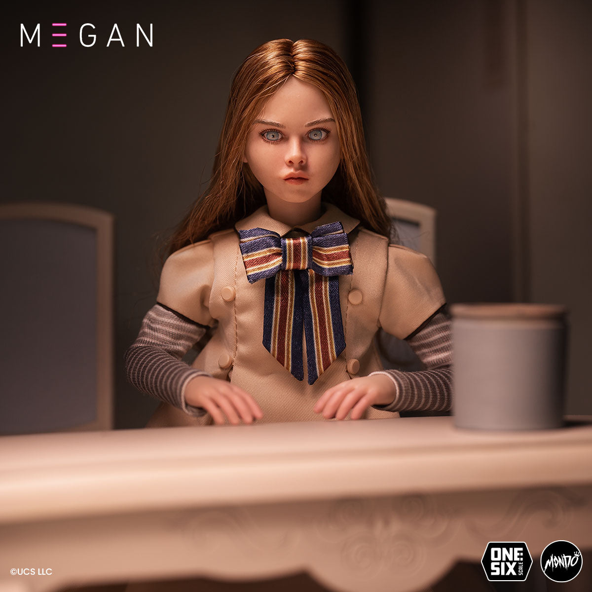 M3gan 1/6 Scale Collectible Action Figure - Highly Detailed Movie Replica for Display & Collection - Perfect for Horror Fans & Pop Culture Enthusiasts
