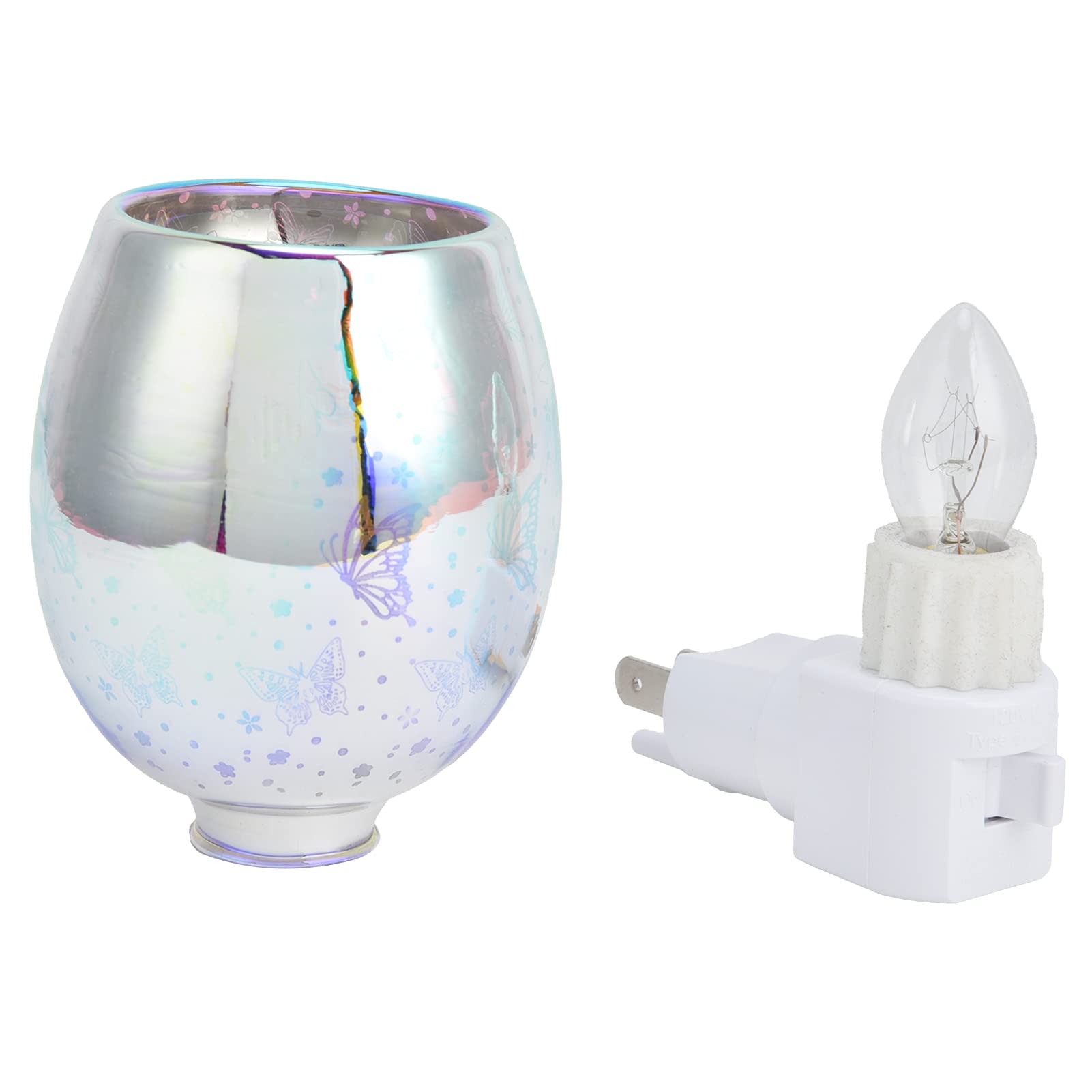 Electric Wax Warmer - Smokeless Candle Melter with Night Light for Bedroom & Living Room | US Plug 120V | Perfect for Aromatherapy, Home Decor & Relaxation