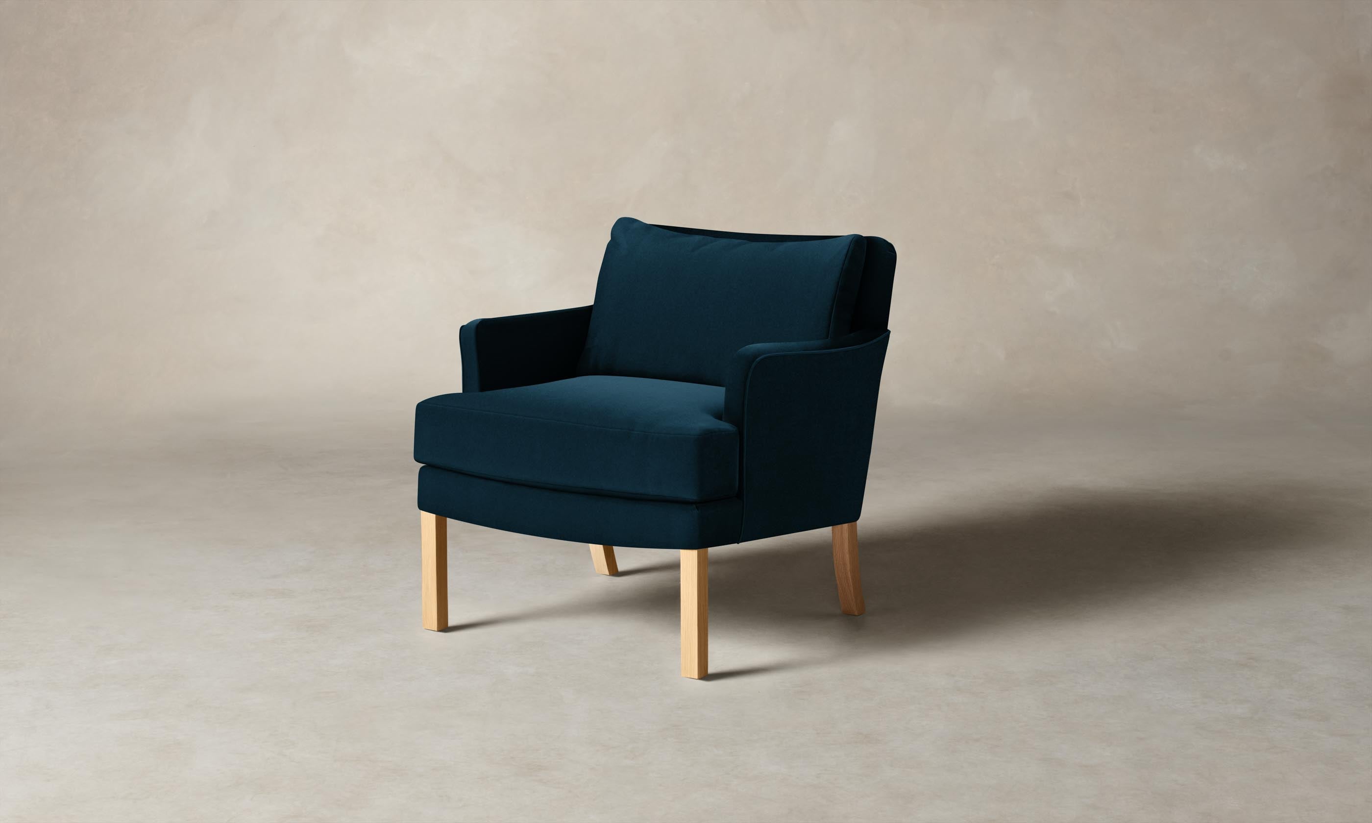 Kaye Chair Mohair Admiral - Luxurious Comfort for Living Room, Office & Lounge - Premium Mohair Upholstered Accent Chair