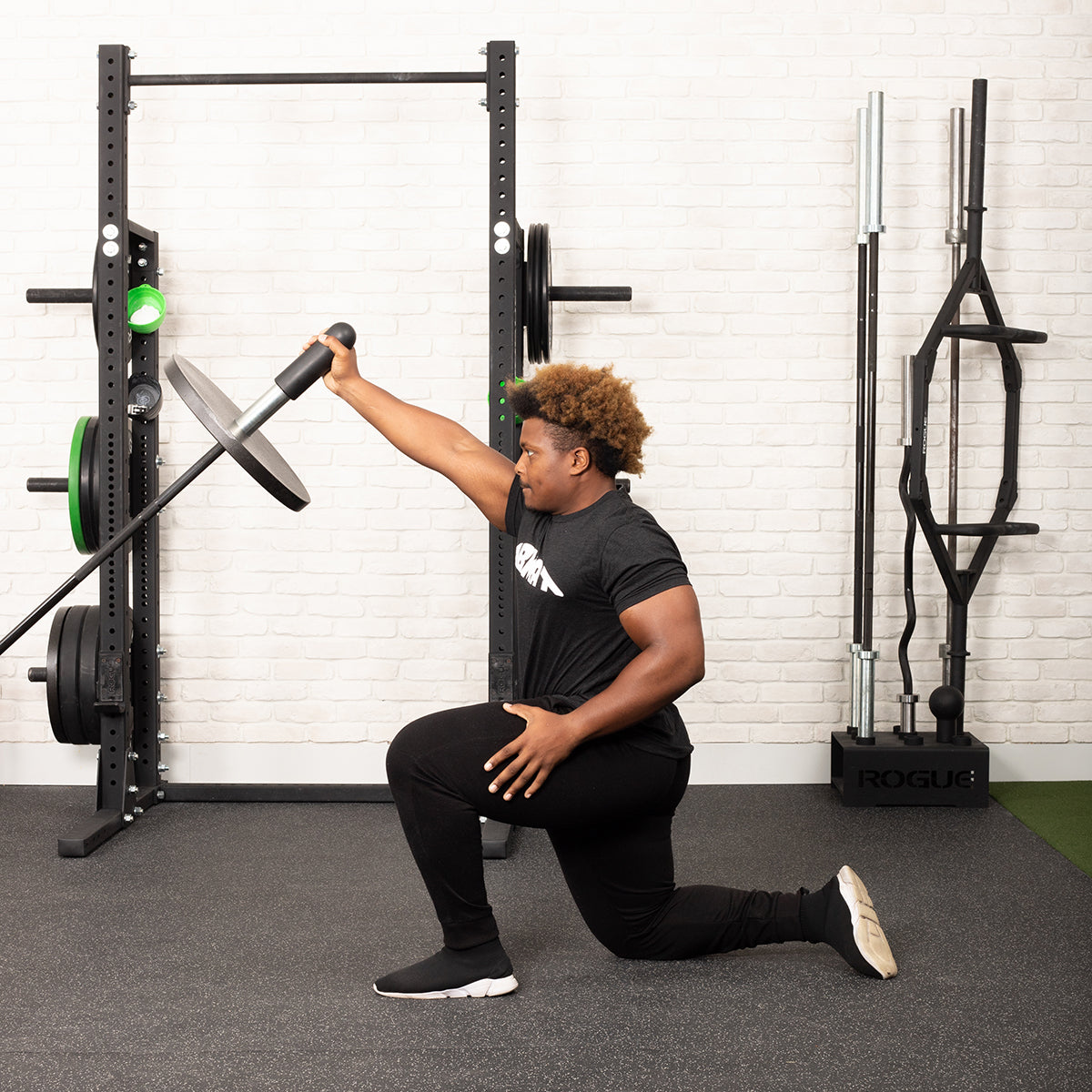 Barbell Bomb & Landmine Grip - Heavy Duty Gym Attachment for CrossFit, Powerlifting & Home Workouts - Perfect for Strength Training & Functional Fitness Exercises
