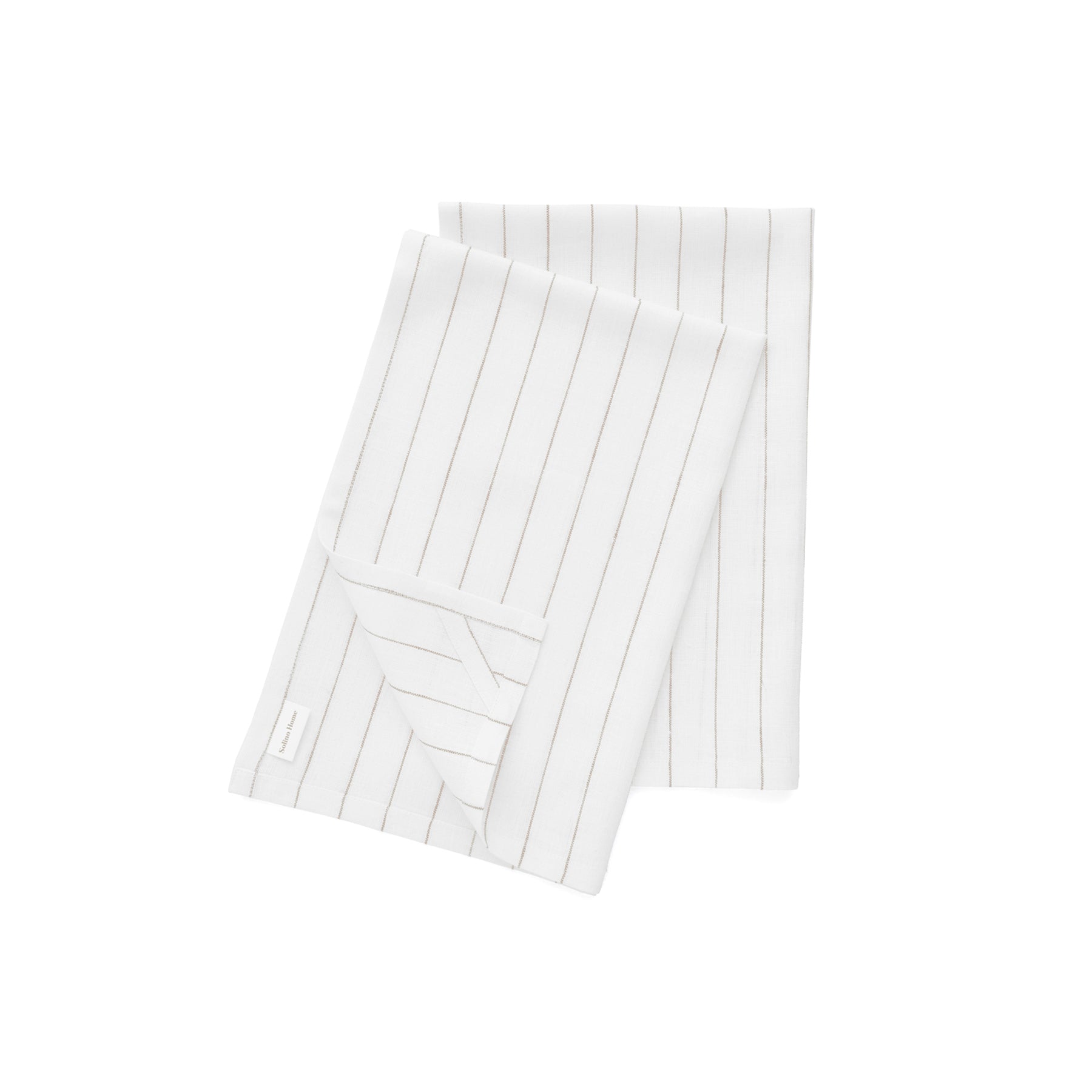 Premium Pinstripe Kitchen Towels Set of 2 - Absorbent Cotton Dish Towels for Drying Dishes & Cleaning - Perfect for Modern Kitchens & Housewarming Gifts